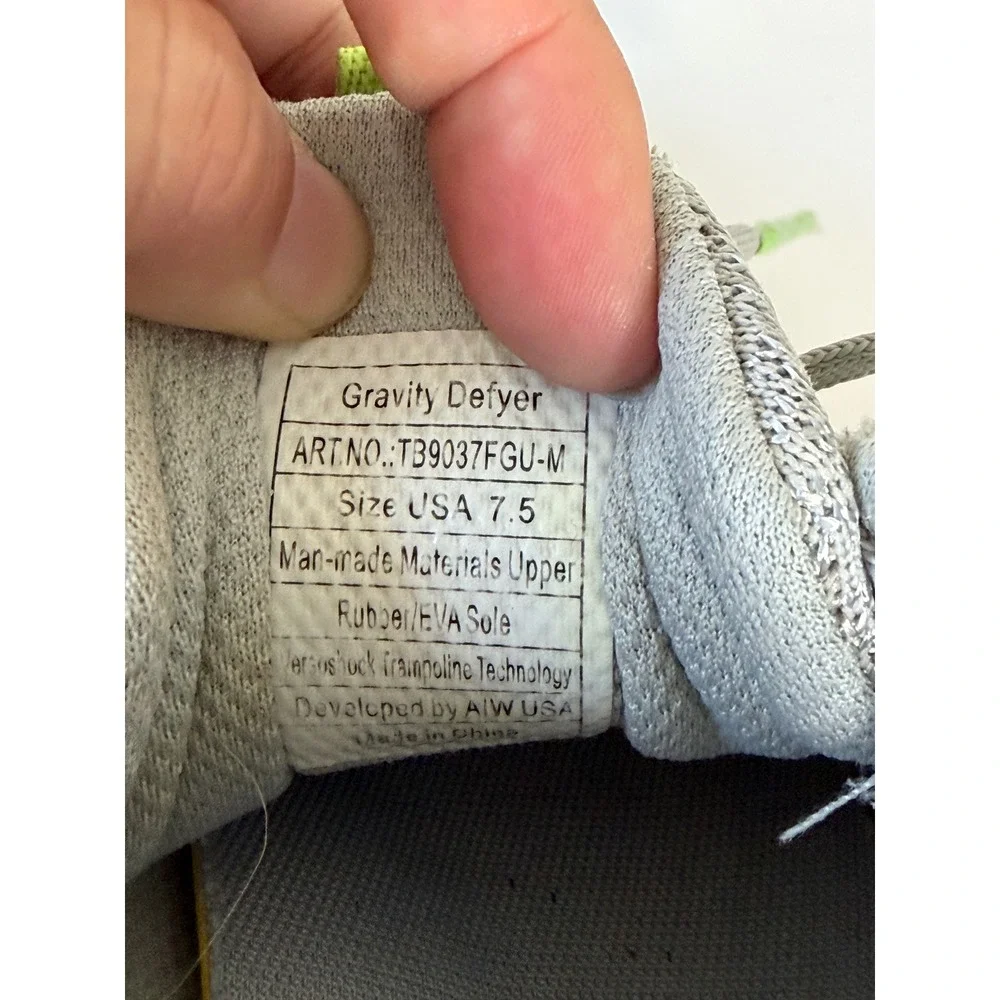Gravity Defyer G-Defy‎ Sneakers Women 7.5 Grey Multi Orthopedic Support Comfort